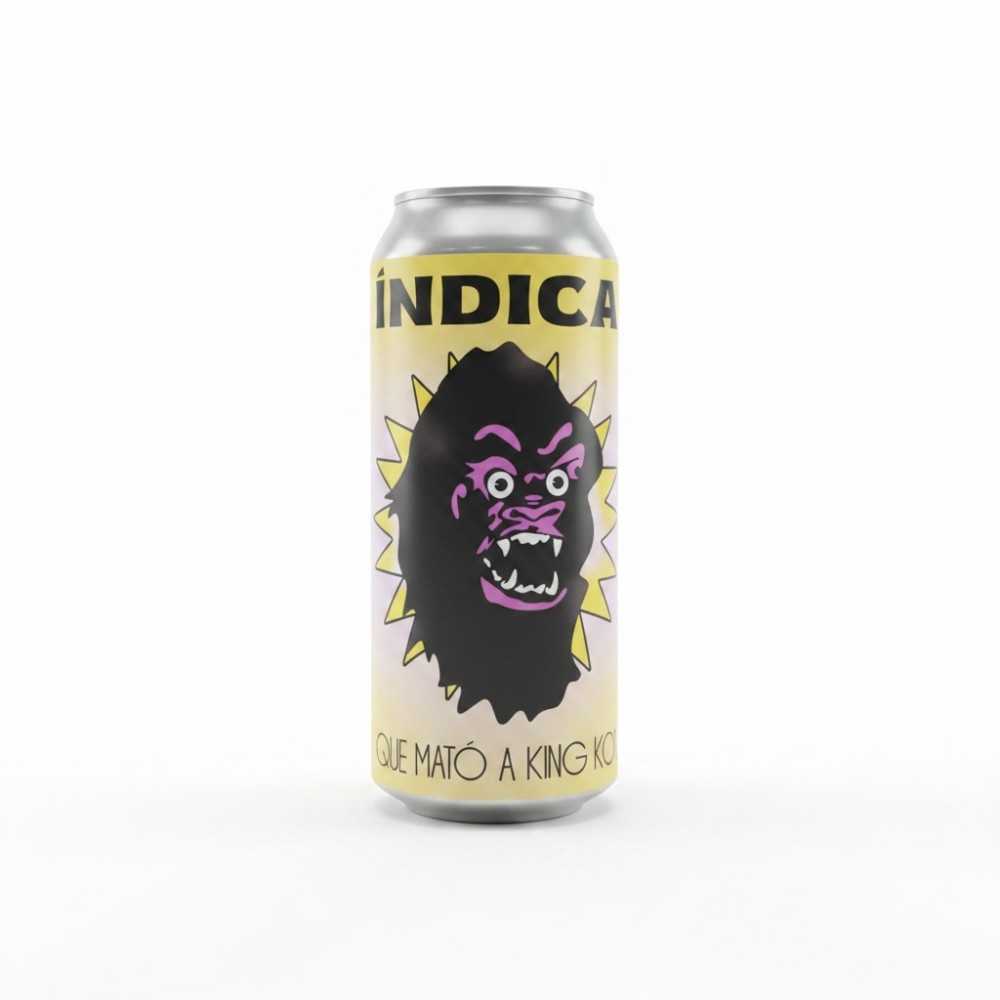 CERVEZA ARTESANAL INDICA TRIPLE NEIPA KING