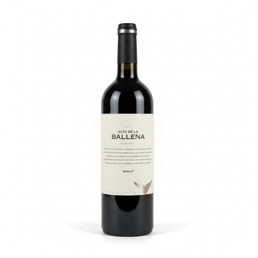 VINO ALTO DE LA BALLENA RESERVA MERLOT