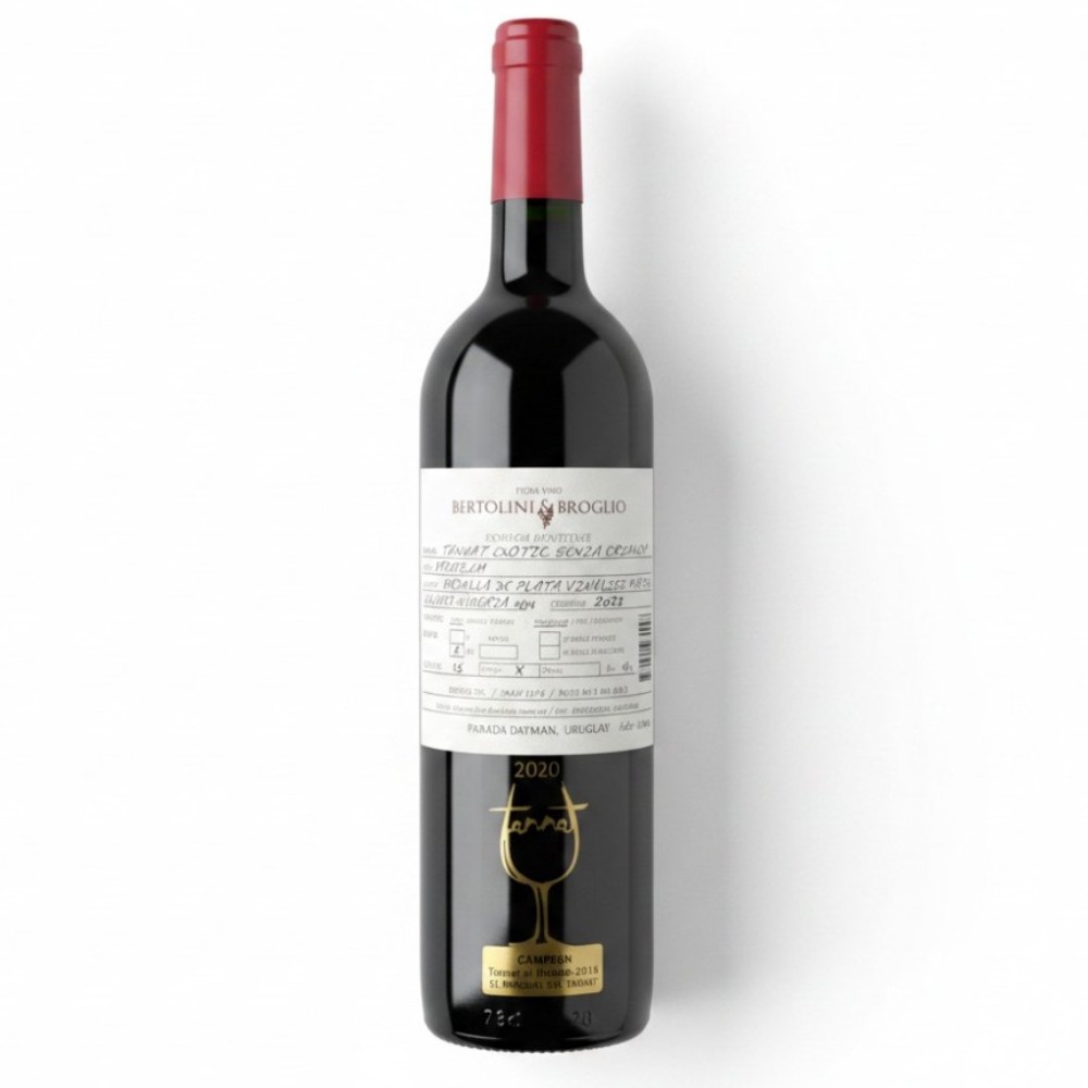 VINO BERTOLINI BROGLIO TANNAT EXOTIC SENZA CRIANZA
