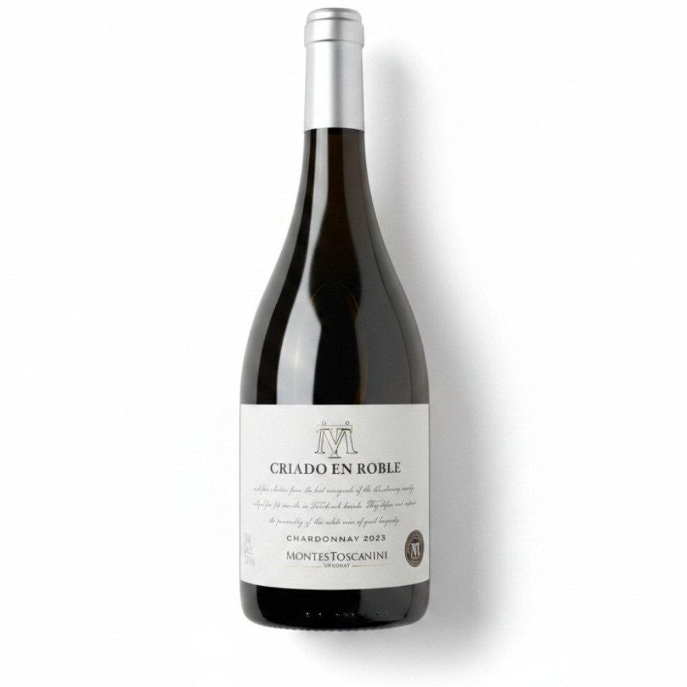 VINO CRIADO EN ROBLE CHARDONNAY MONTES TOSCANINI