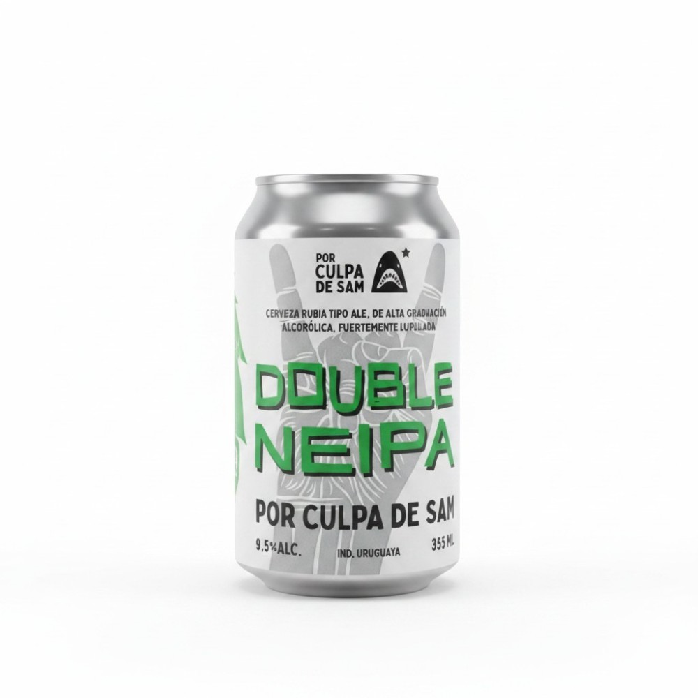 CERVEZA POR CULPA DE SAM DOUBLE NEIPA