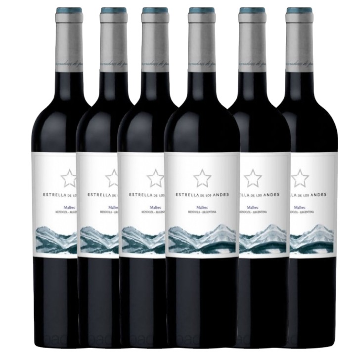 OFERTA ESTRELLA DE LOS ANDES 6 BOTELLAS
