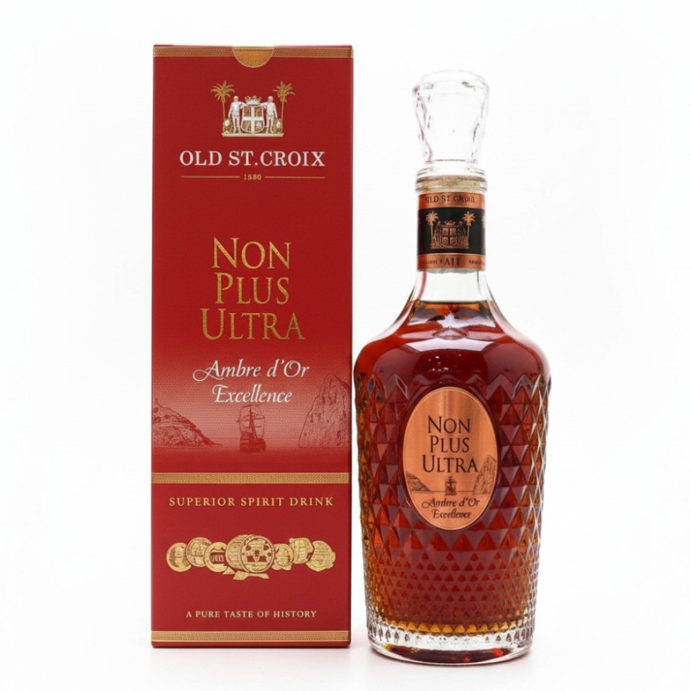 RON OLD ST.CROIX NON PLUS ULTRA EXCELLENCE 700ML + 2 COPAS