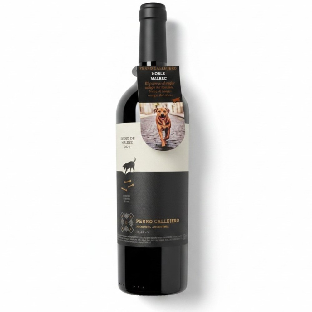 VINO PERRO CALLEJERO BLEND DE MALBEC MOSQUITA MUERTA WINES