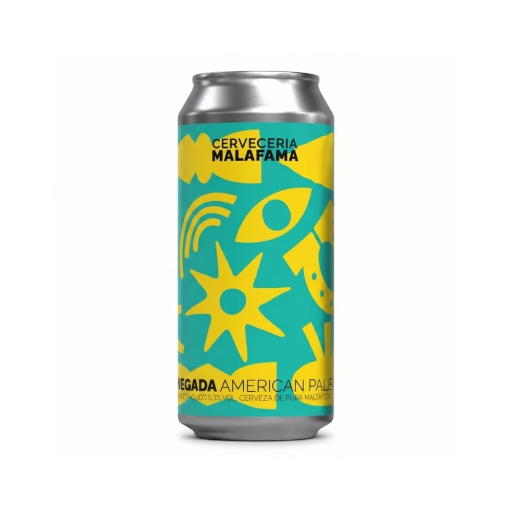 CERVEZA MALAFAMA RENEGADA AMERICAN PALE ALE