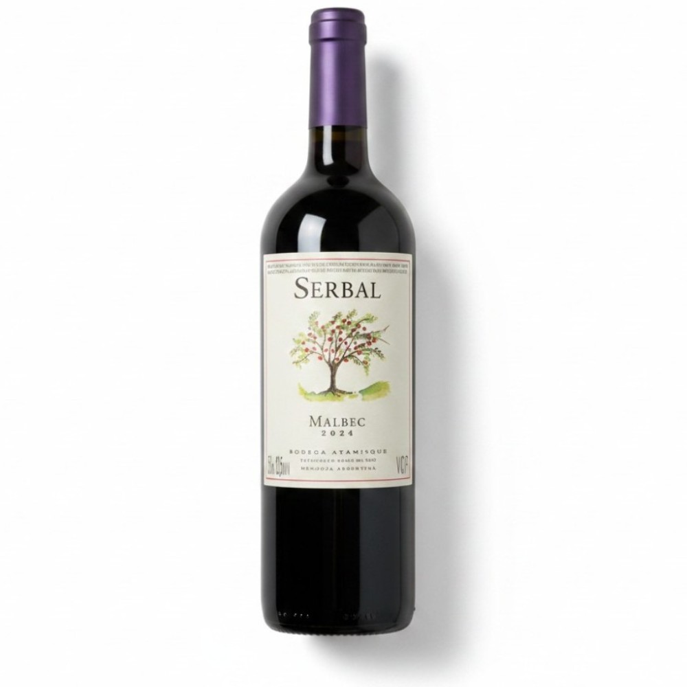 VINO SERBAL MALBEC BODEGA ATAMISQUE