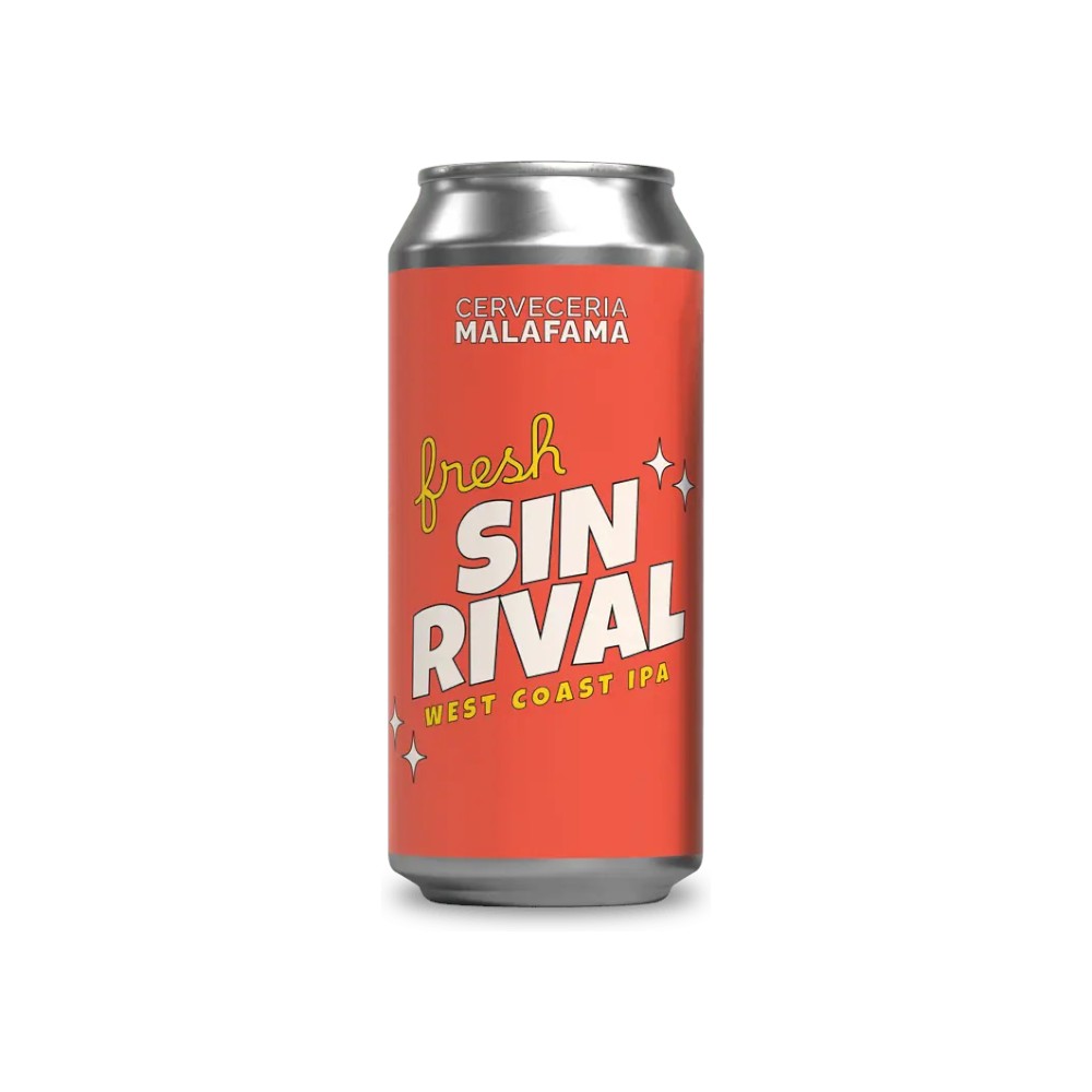 CERVEZA MALAFAMA SIN RIVAL FRESH WEST COAST