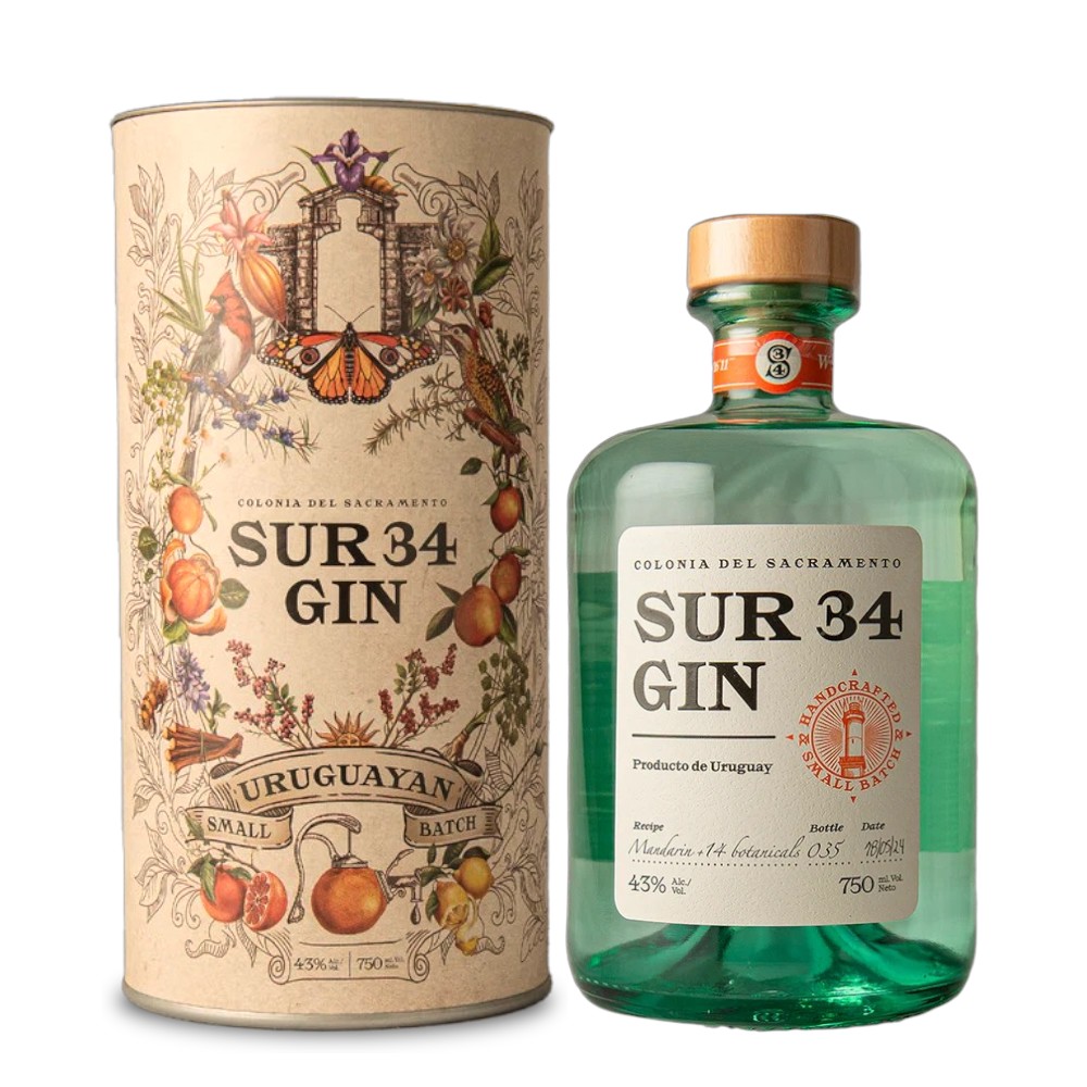 GIN SUR 34 C/TUBO 