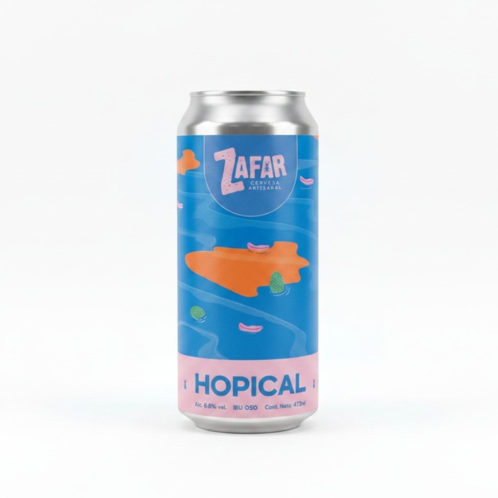 CERVEZA ZAFAR BREWING HOPICAL AMERICAN IPA