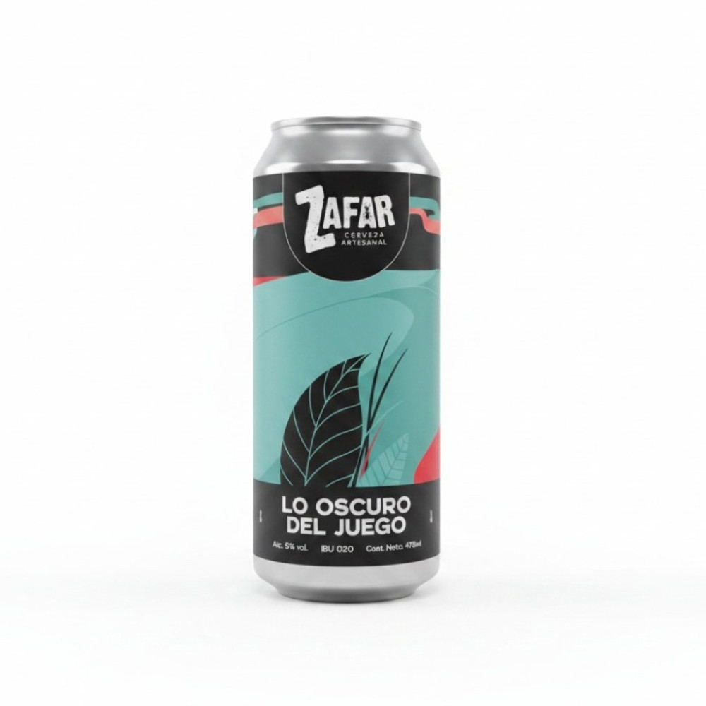 CERVEZA ZAFAR BREWING LADO OSCURO ENGLISH PORTER