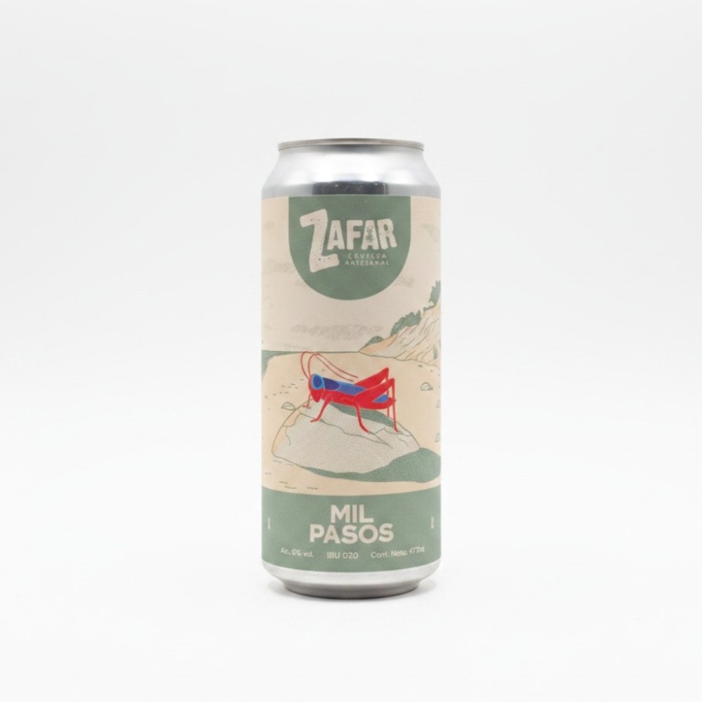 CERVEZA ZAFAR MIL PASOS HAZY PALE ALE