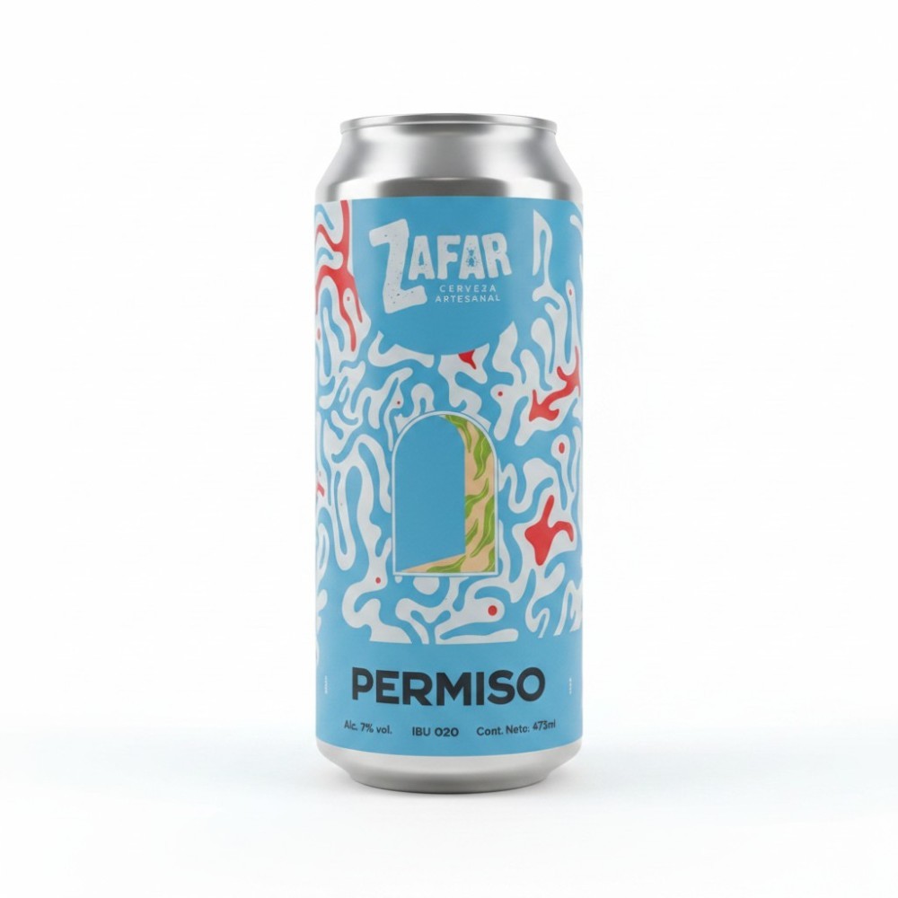 CERVEZA ZAFAR BREWING PERMISO NEIPA