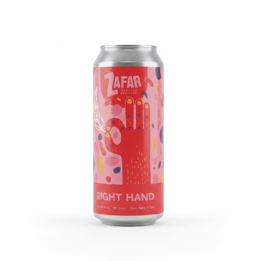 CERVEZA ZAFAR BREWING RIGHT HAND IRISH RED