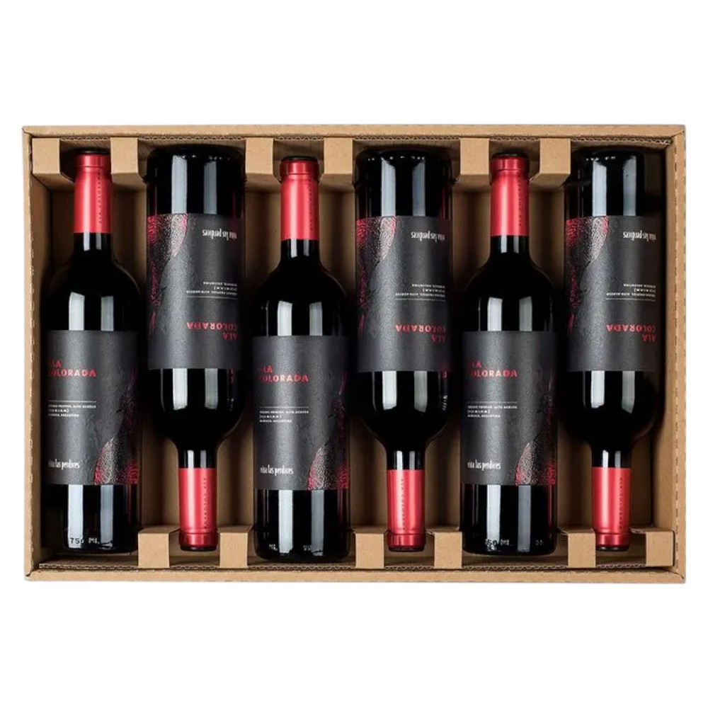 BOX ALA COLORADA X 6 BOTELLAS