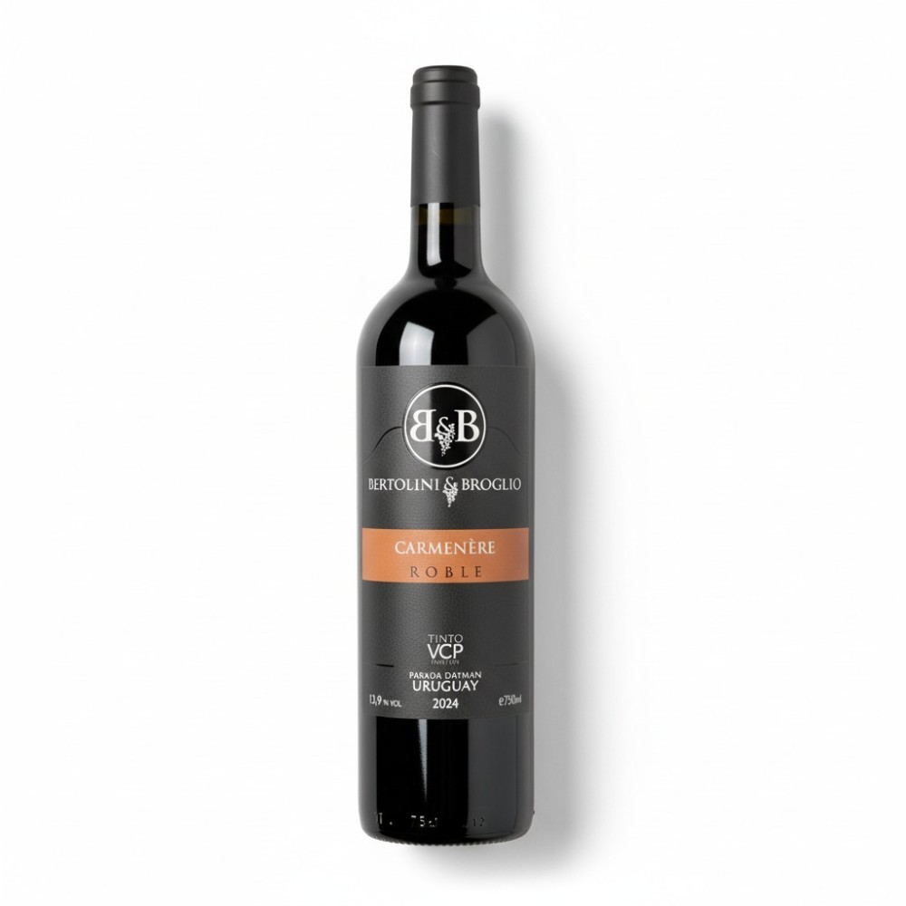 VINO BERTOLINI BROGLIO CARMENERE ROBLE