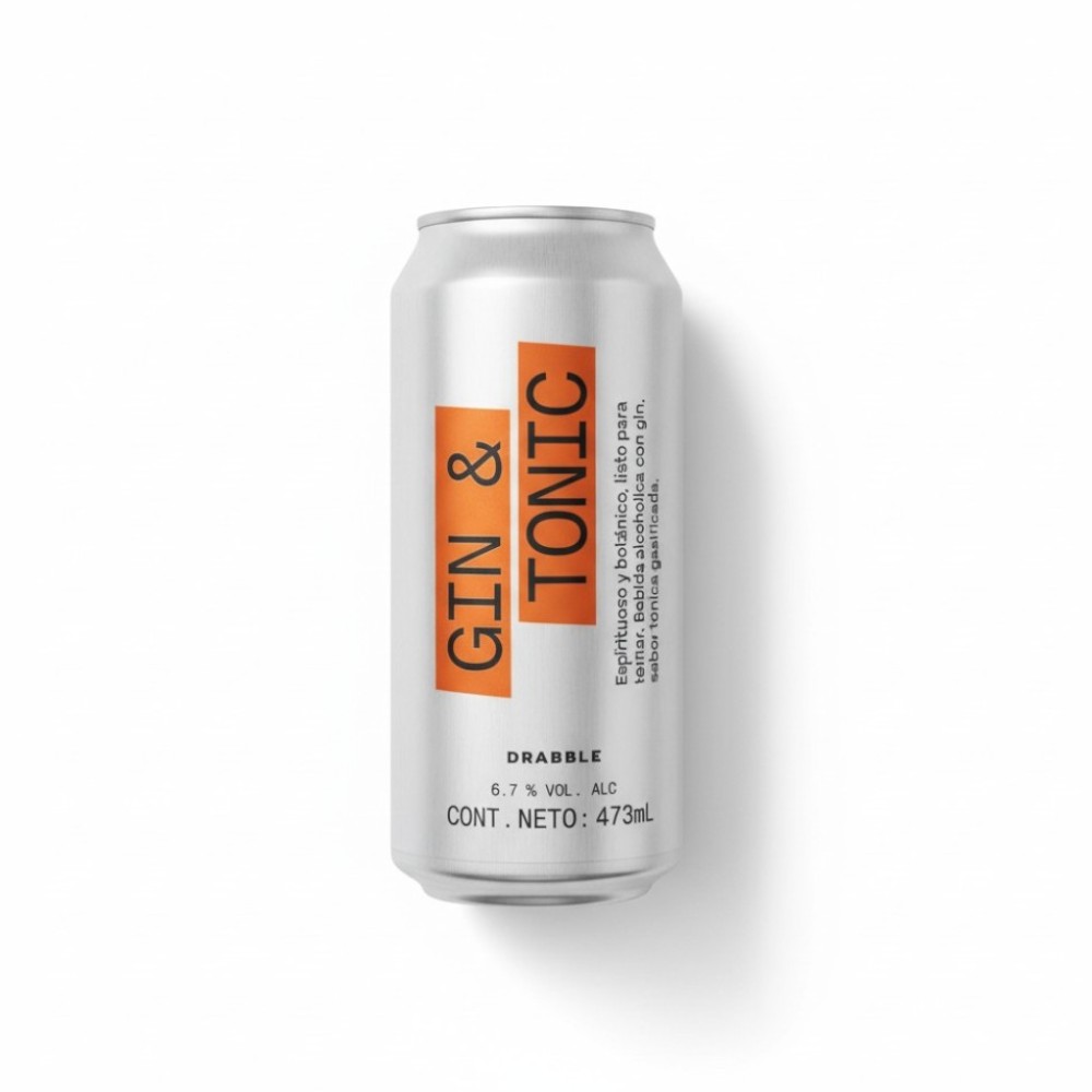 GIN TONIC ARTESANAL DRABBLE 473ML