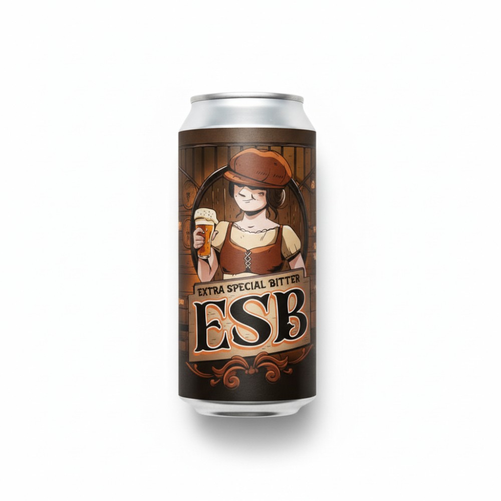 CERVEZA COLABORATIVA ARTESANAL ESB DRABBLE /CENTRO CERVECERO