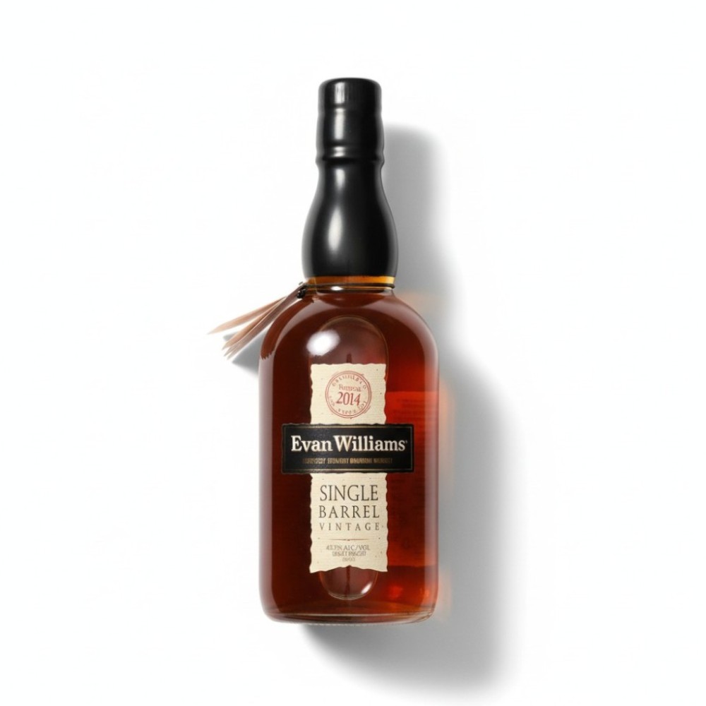 BOURBON WHISKY EVAN WILLAIMS SINGLE BARREL VINTAGE 750 ML