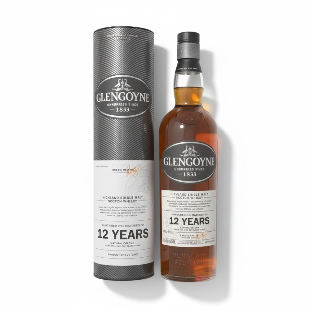 WHISKY GLENGOYNE 12 A�OS SINGLE MALT