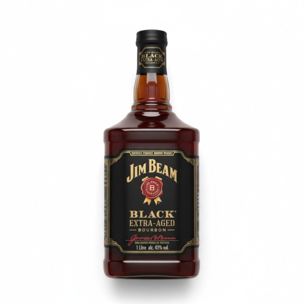 BOURBON WHISKY JIM BEAM BLACK 1LT