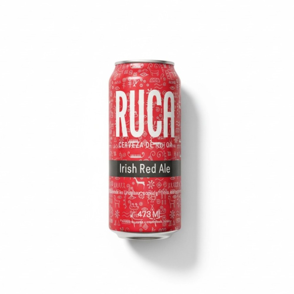 CERVEZA ARTESANAL RUCA IRISH RED ALE 473ML