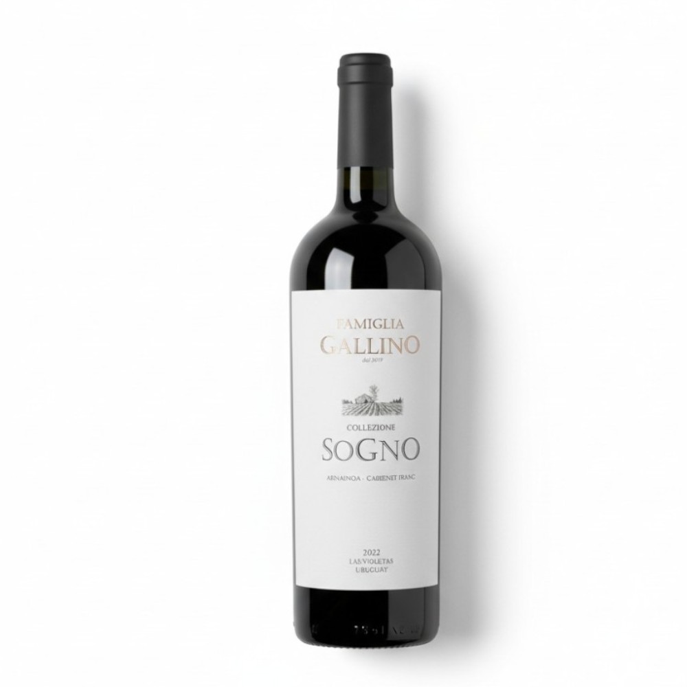 VINO SOGNO FAMILIA GALLINO BIVARIETAL ARINAR-CABERNET FRANC